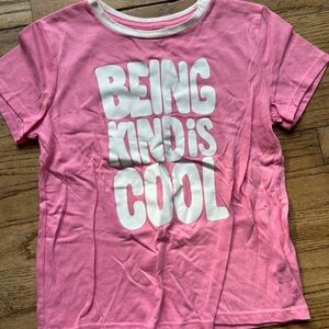 Old Navy Pink Kids Shirt - Being Kind is Cool